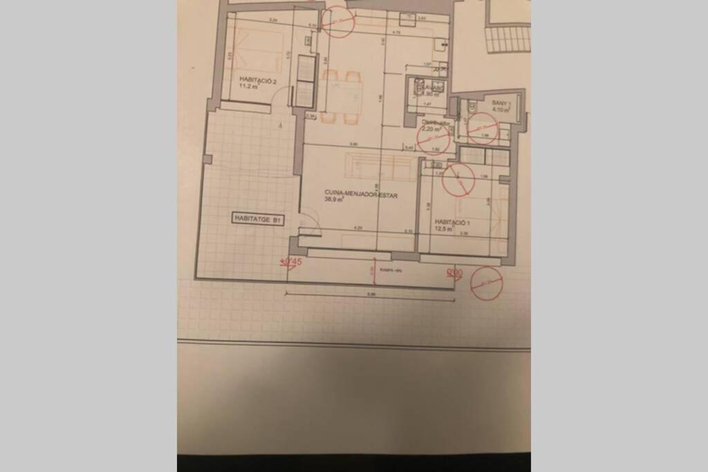 70 M2, Apartamento Cerca De La Playa, Apto Minusvalidos. Roses Kültér fotó